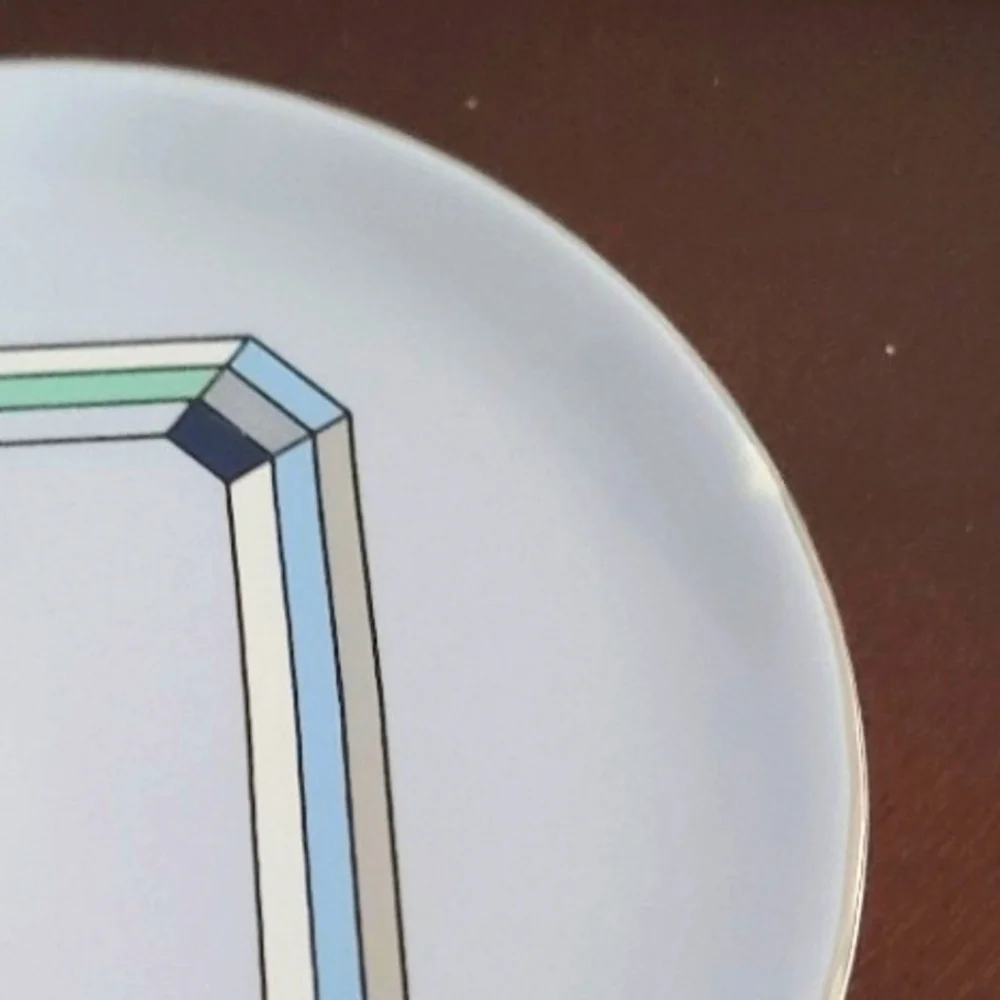 Kwiat jewelry set of 4 ceramic display plates